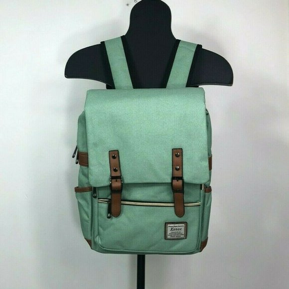 kenox Handbags - Kenox Laptop Backpack, Women Green  NWOT